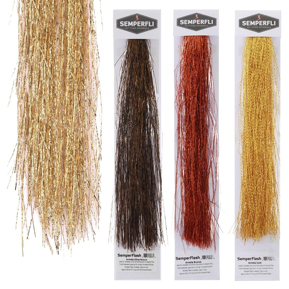 Semperfli SemperFlash Fly Tying Krinkle Flash 25cm