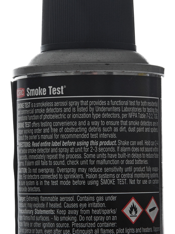 CRC Smoke Test Smoke Detector Tester Spray 71g