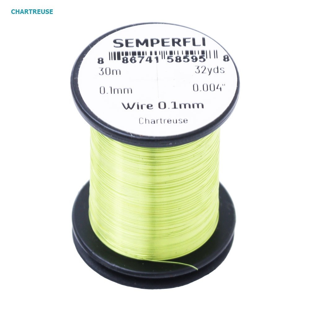 Semperfli Ultrafine Fly Tying Wire 0.1mm x 30m