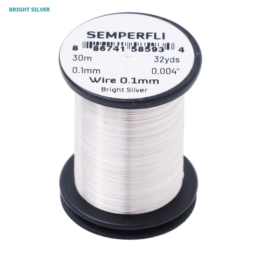 Semperfli Ultrafine Fly Tying Wire 0.1mm x 30m