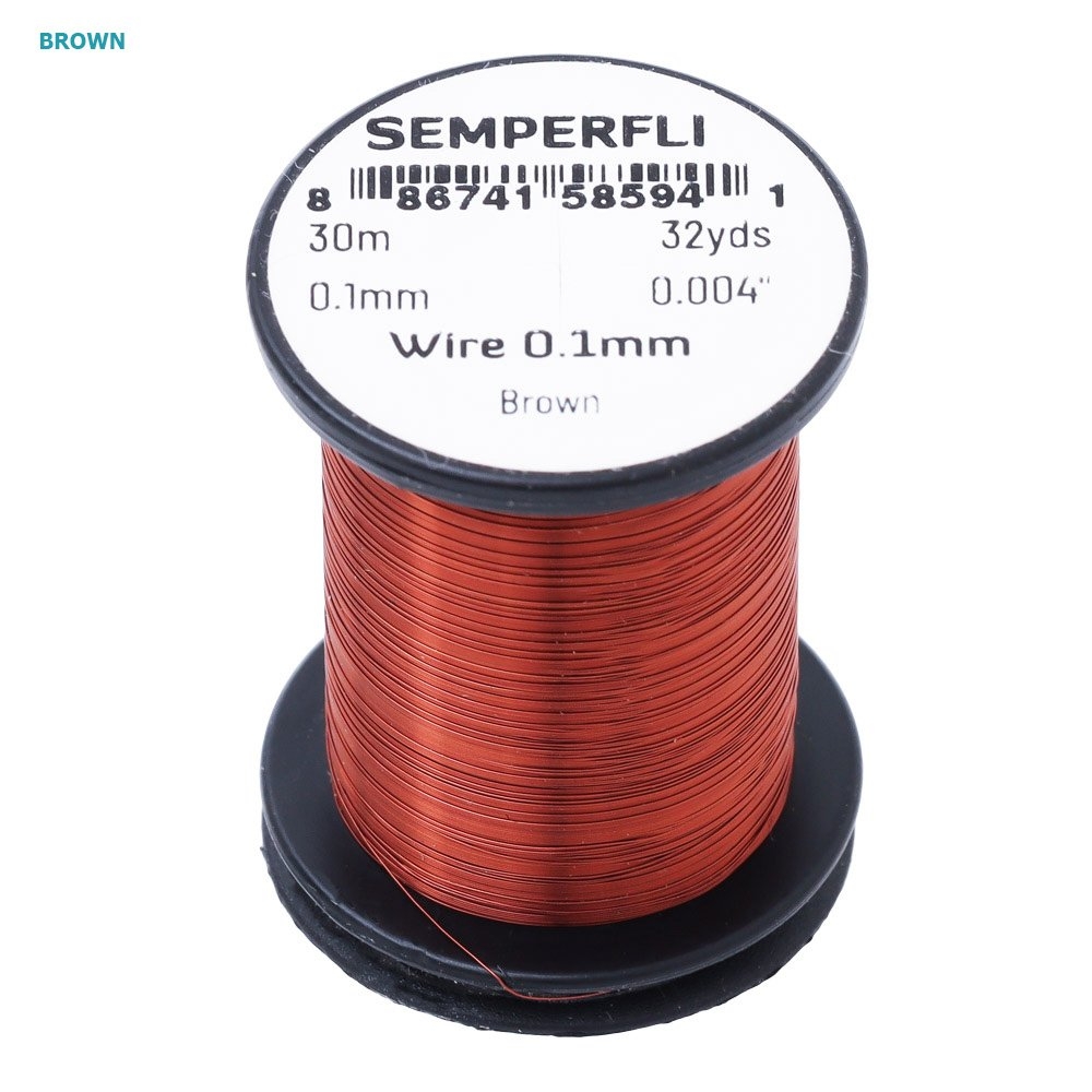 Semperfli Ultrafine Fly Tying Wire 0.1mm x 30m