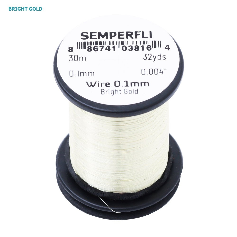 Semperfli Ultrafine Fly Tying Wire 0.1mm x 30m