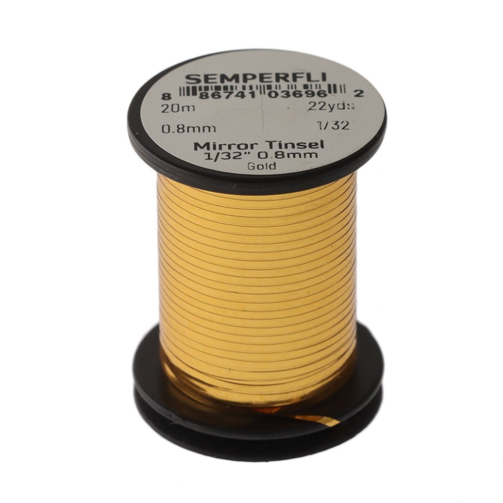 Semperfli Fly Tying Tinsel 0.8mm x 20m