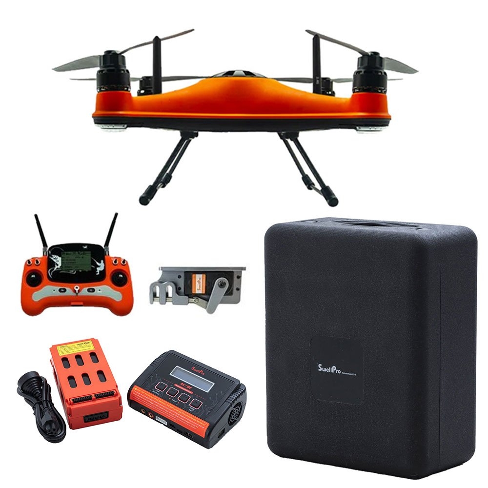 SwellPro Fisherman FD3 Fishing Drone Pack with Dual Bait Release