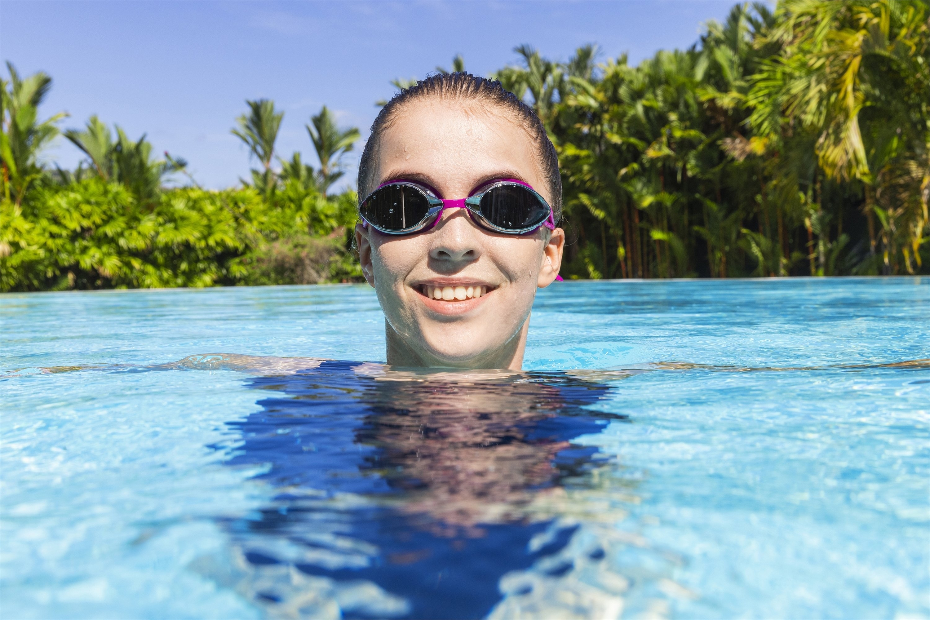 Bestway Elite Blast Pro Swimming Goggles Pink