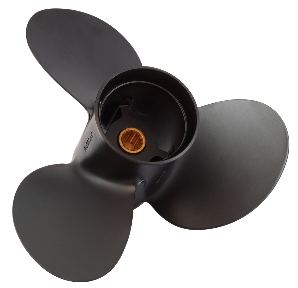 SOLAS 2111-093-09 Amita 3 Johnson/Evinrude/BRP Aluminium 9.9-15 HP 09 Propeller