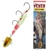 Vexed Bottom Meat Hybrid Jig / Bait Rig 20g Gold Flash Glow