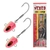 Vexed Dhu Bomb Jig Head Pink Glow 20g Qty 2