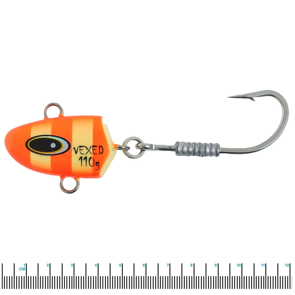 Vexed Dhu Bomb Jig Head Orange Glow 110g