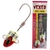 Vexed Dhu Head Jig Head Silver Redhead Glow 60g Qty 2