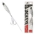 Hayabusa Jack Eye Kunekune Micro Jig 20g Silver-Blue Lumo Zebra