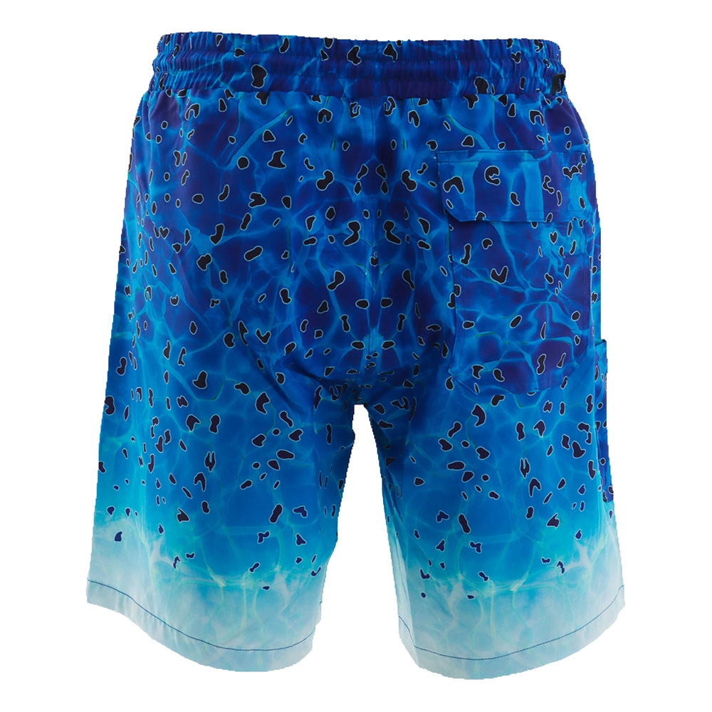 Black Shag Quick-Dry Stretch Mens Board Shorts