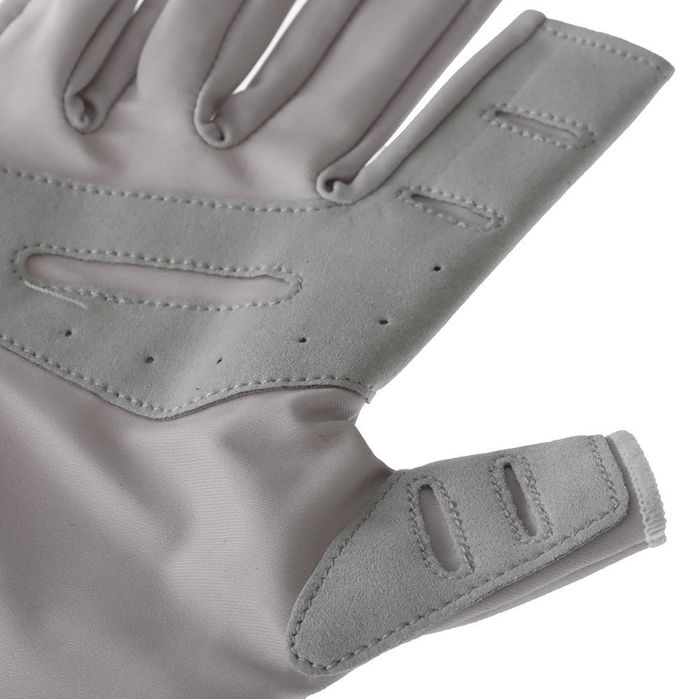 Black Shag UPF50+ Fingerless Fishing Gloves