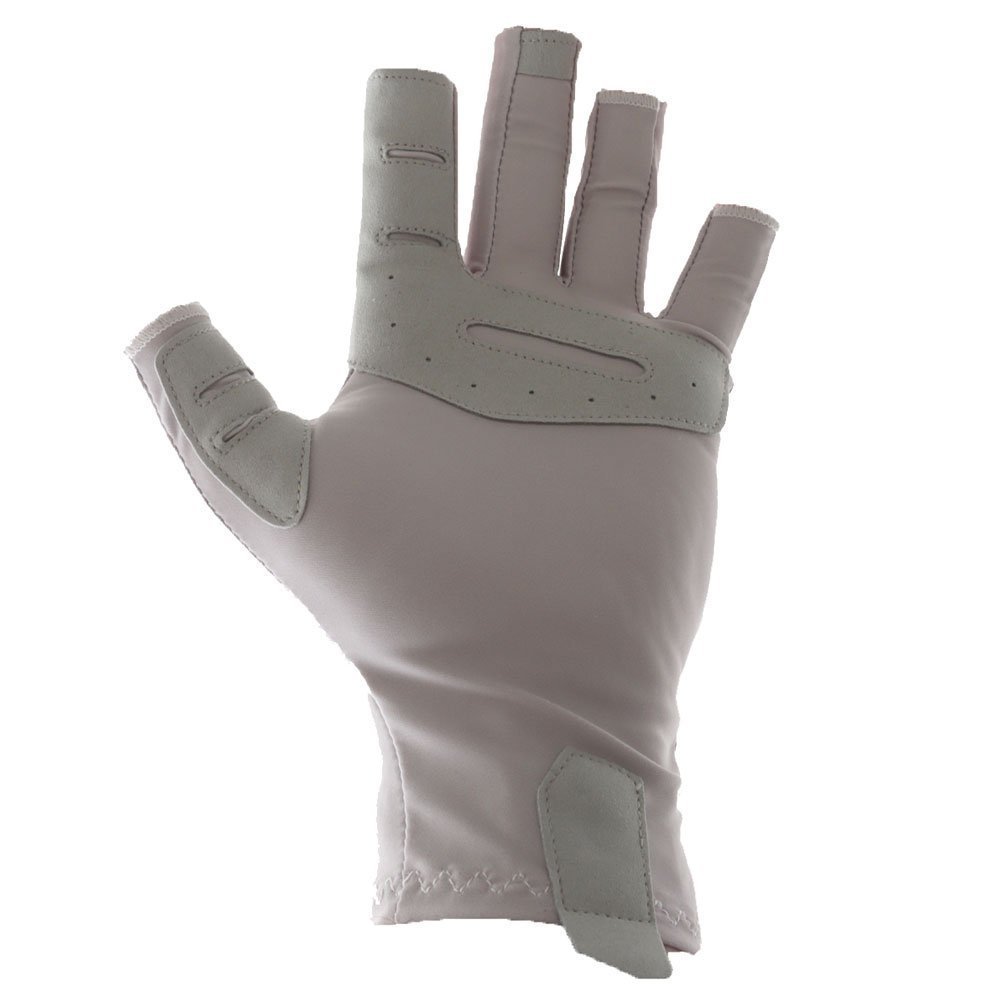 Black Shag UPF50+ Fingerless Fishing Gloves