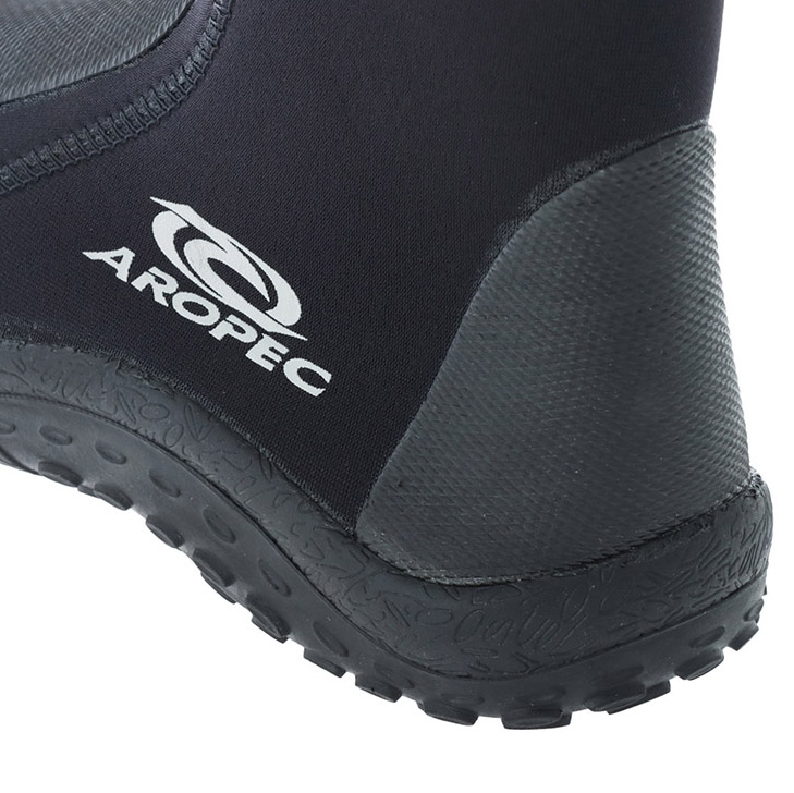 Aropec Neoprene Zipper Dive Boots with Rubber Sole 5mm US12