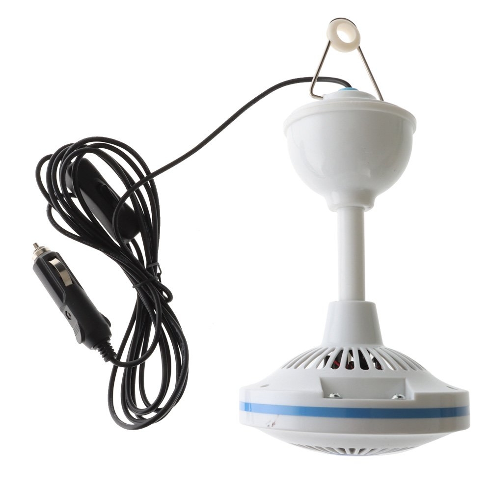 Rovin Portable Ceiling Fan with Cigarette Lighter Plug 12VDC