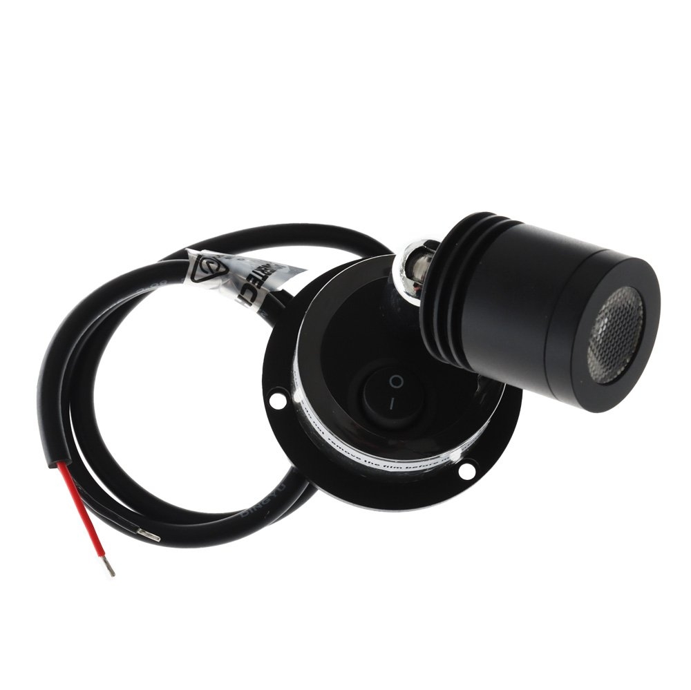 Powertech LED Reading Light 10-32VDC 3W Black