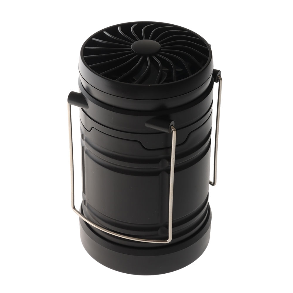 2-in-1 Collapsible LED Lantern with Fan