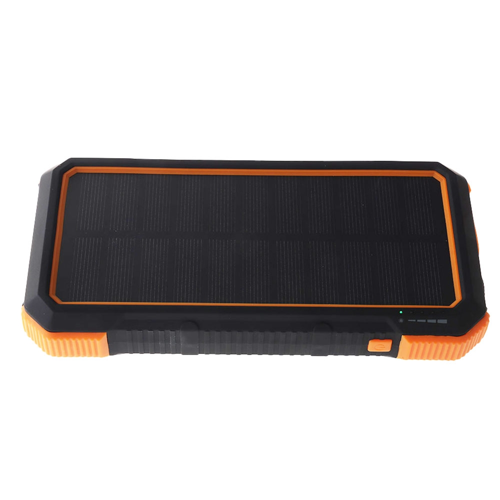 Water Resistant Solar Power Bank with Wireless Charging 20000mAh