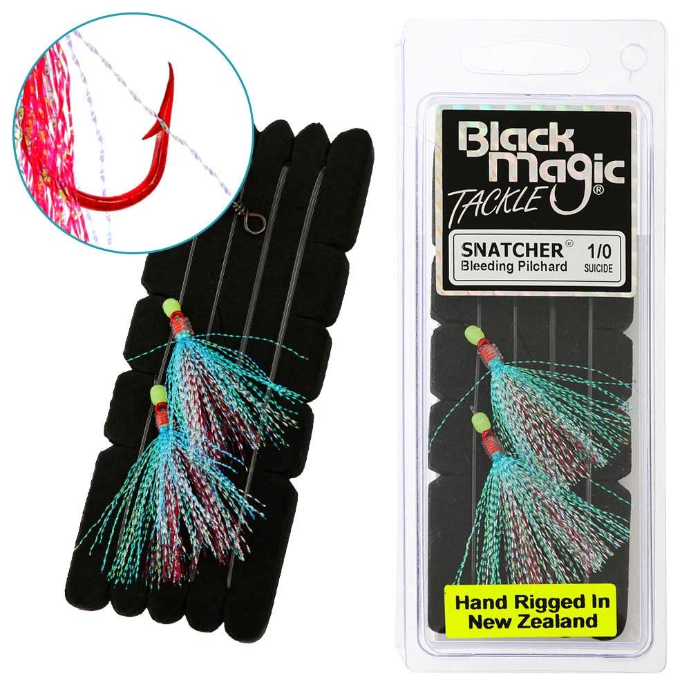 Black Magic Snatcher Bleeding Pilchard Flasher Rig
