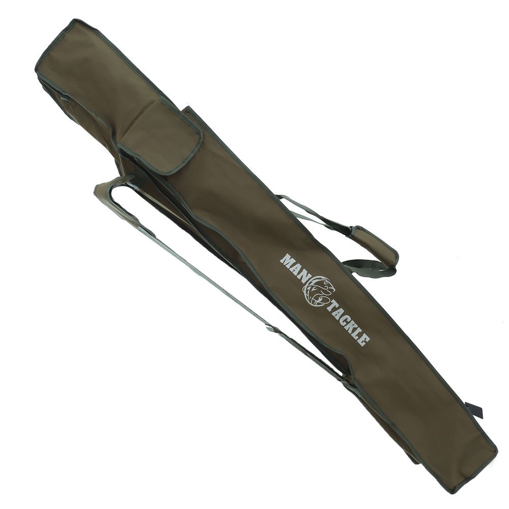 ManTackle 600D 2 Compartment Waterproof Rod Bag 150cm Green