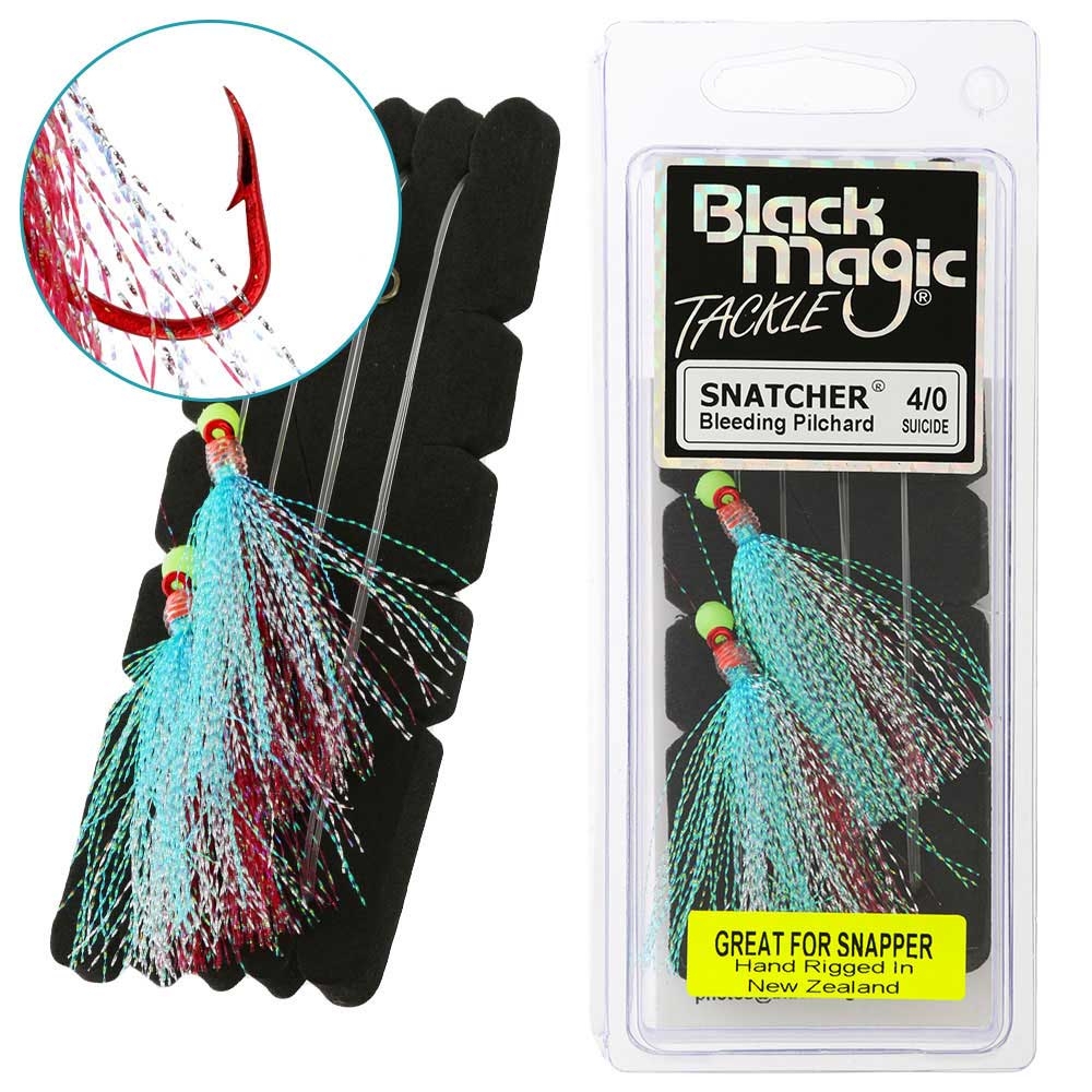 Black Magic Snatcher Bleeding Pilchard Flasher Rig