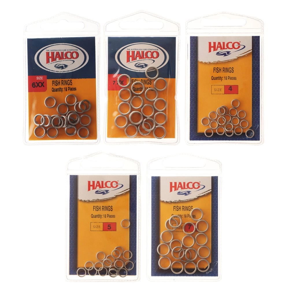 Halco Stainless Split Rings Halco Stainless Split Rings