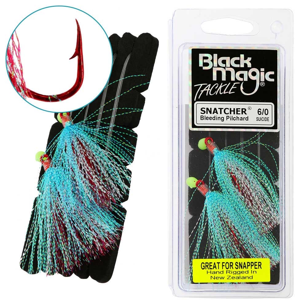 Black Magic Snatcher Bleeding Pilchard Flasher Rig