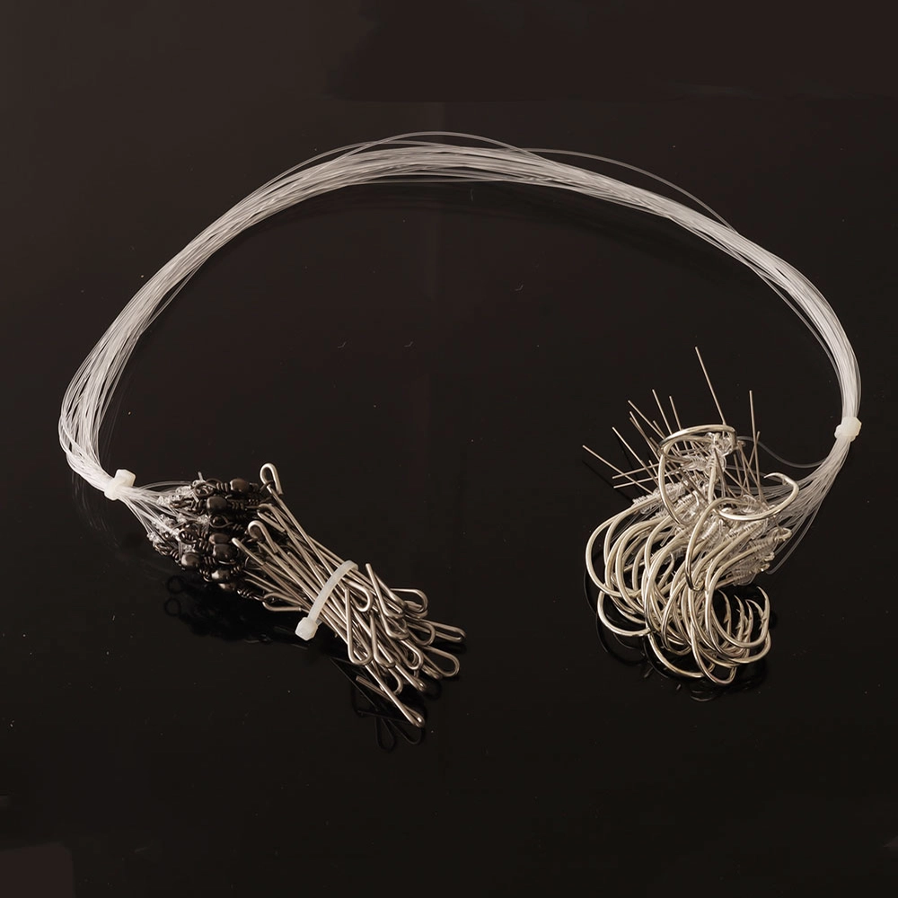 Nacsan Longline Traces with Target Hooks Qty 25 Nacsan Longline Traces with Target Hooks Qty 25