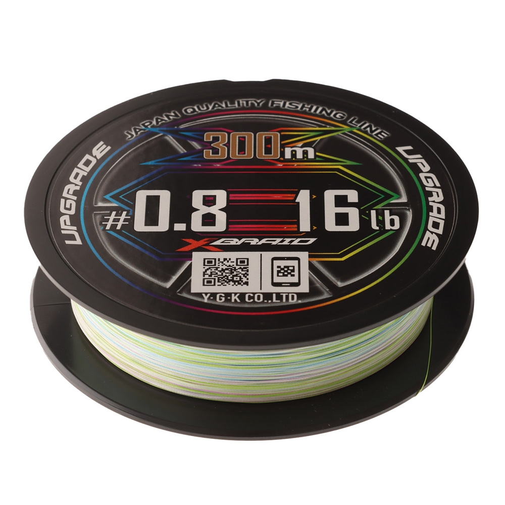 XBraid Upgrade X8 Pentagram Multi-Colour Braid 300m PE0.8 16lb