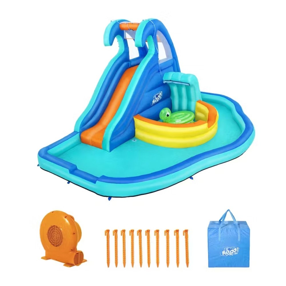 H2OGO! Wavetastic Mega Water Park Inflatable Slide 