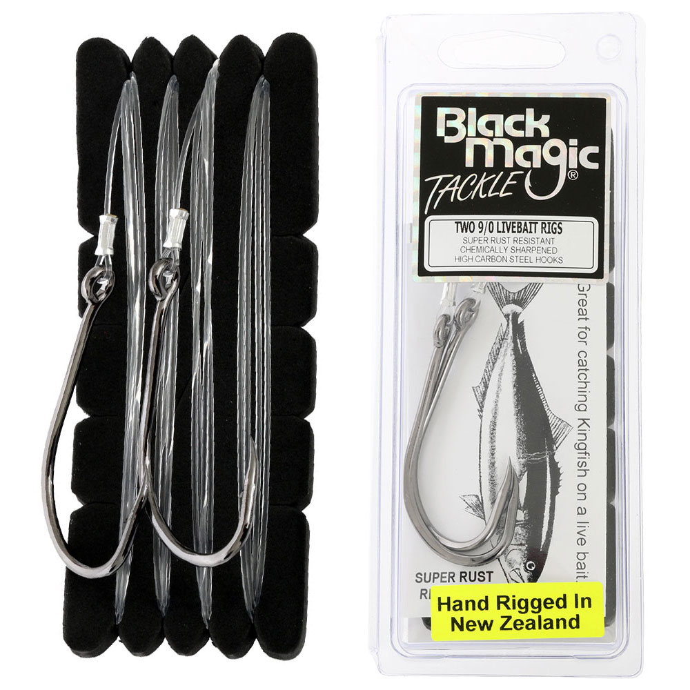 Black Magic Livebait Rig 9/0 Qty 2