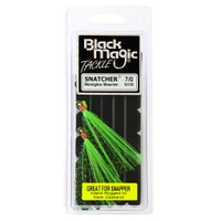 Black Magic Snatcher Moonglow Moocher Flasher Rig 7/0 Thumbnail Black Magic Snatcher Moonglow Moocher Flasher Rig 7/0