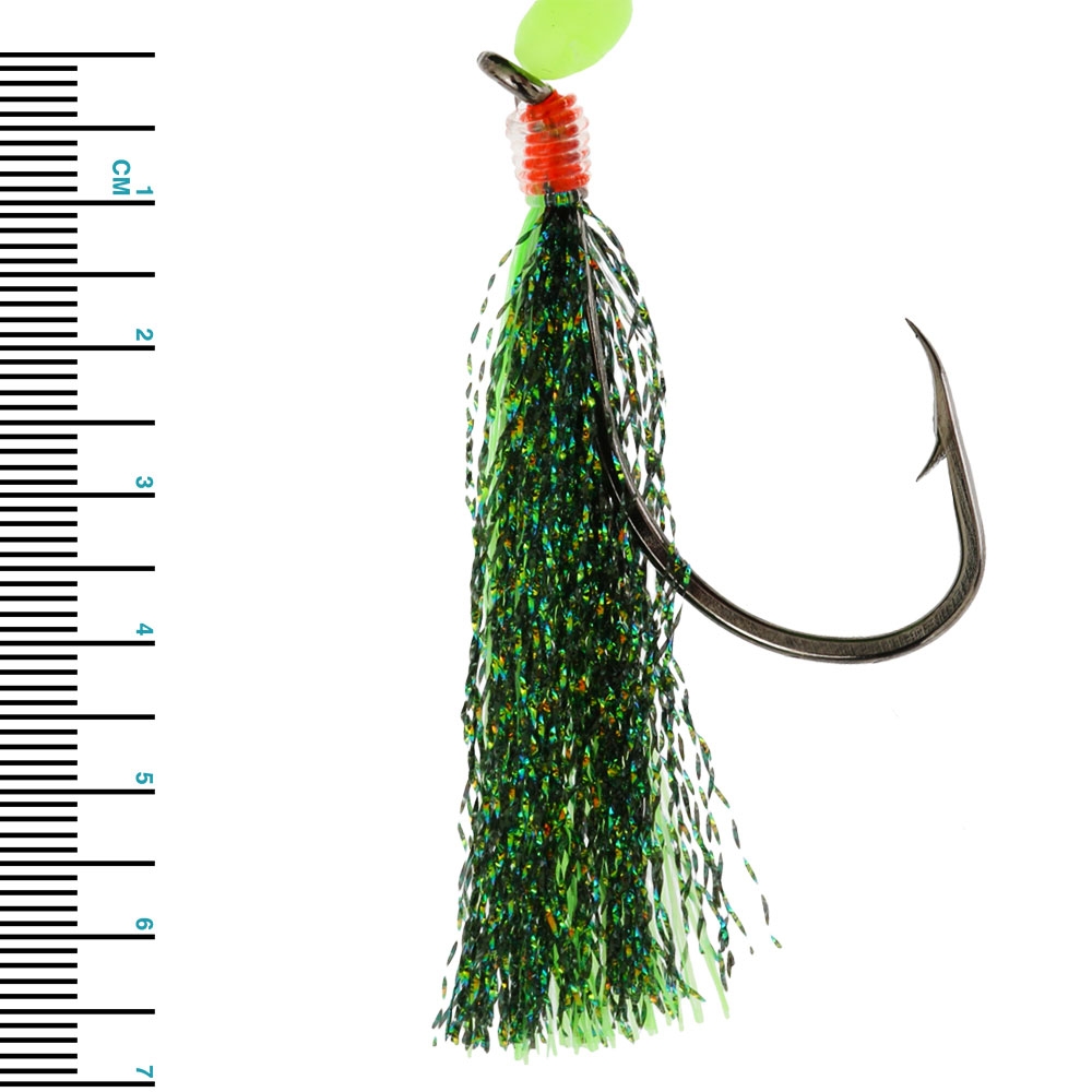 Black Magic Snatcher Moonglow Moocher Flasher Rig 7/0