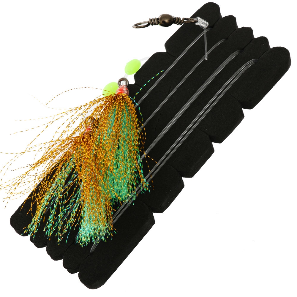 Black Magic Snatcher Seafood Seducer Flasher Rig 5/0