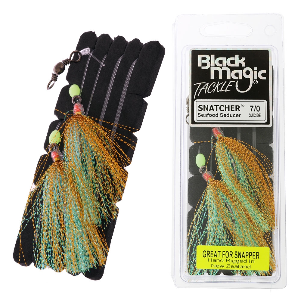 Black Magic Snatcher Seafood Seducer Flasher Rig 7/0