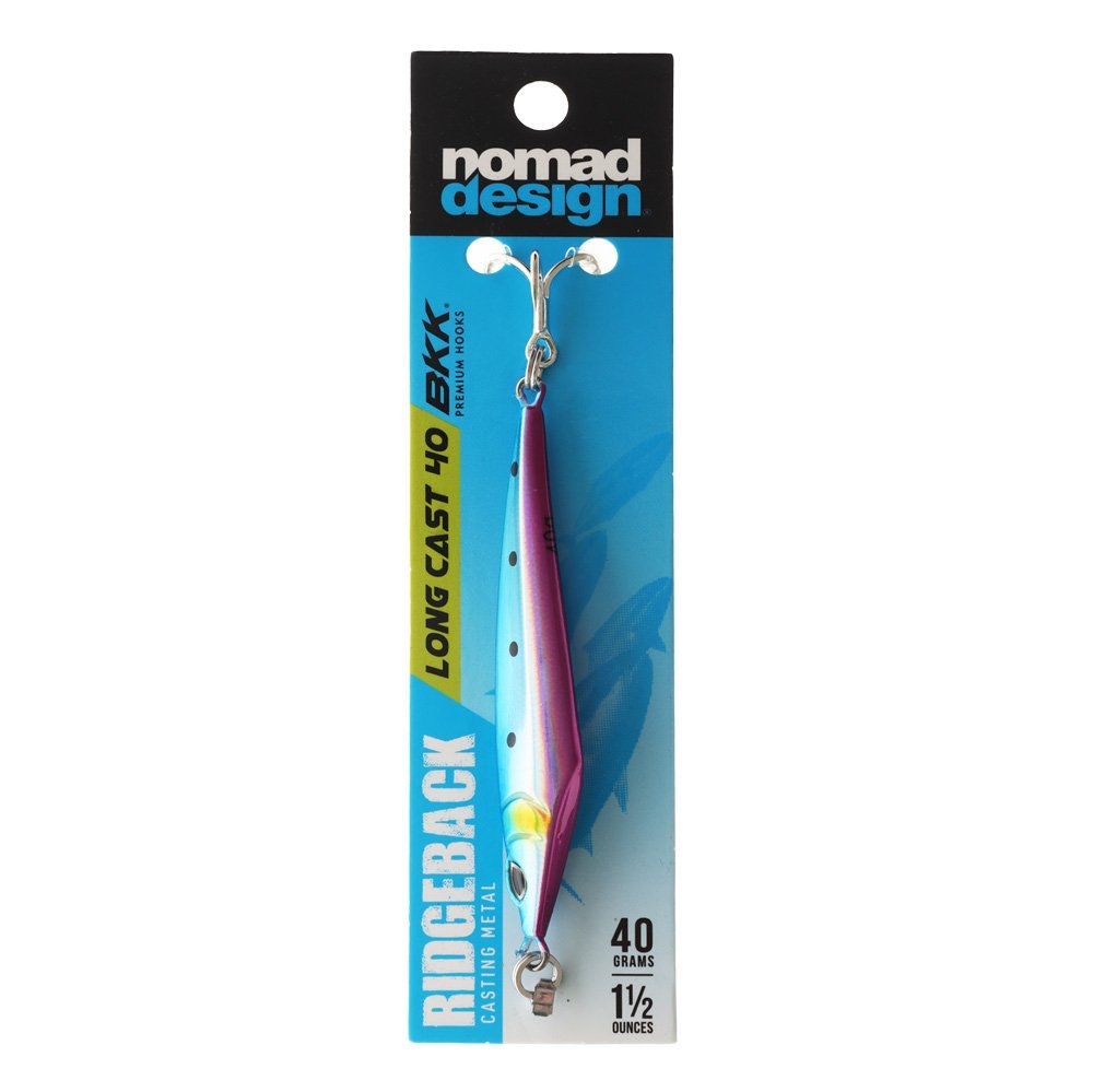 Nomad Design Ridgeback Long Cast Spinning Lure 40g Sardine