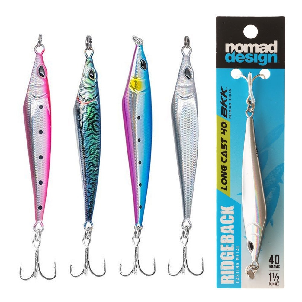 Nomad Design Ridgeback Long Cast Spinning Lure 40g