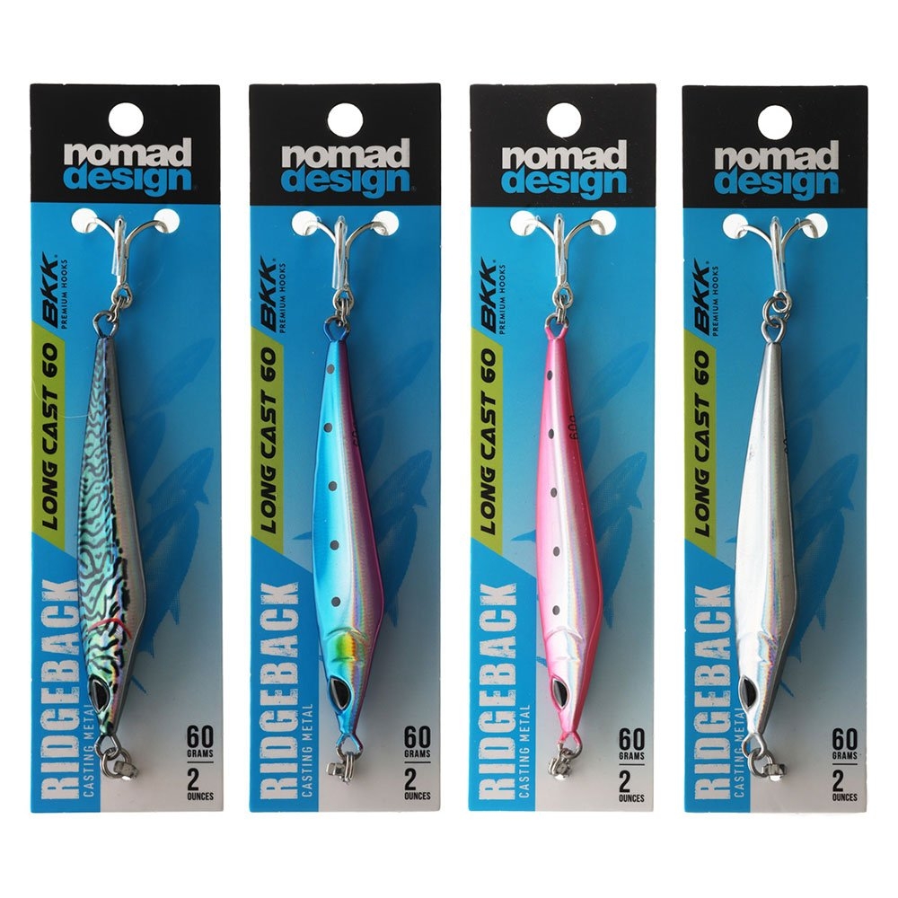 Nomad Design Ridgeback Long Cast Spinning Lure 60g