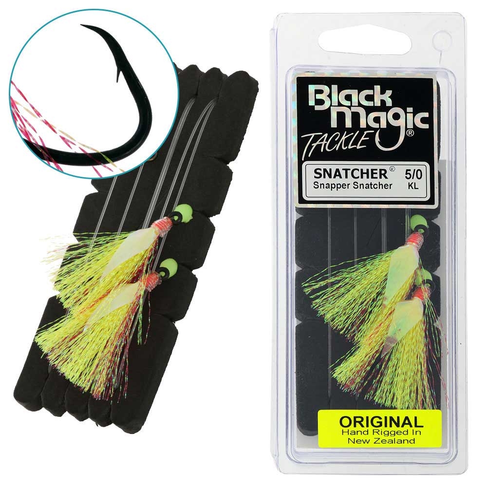 Black Magic Snapper Snatcher Flasher Rig 5/0 Original