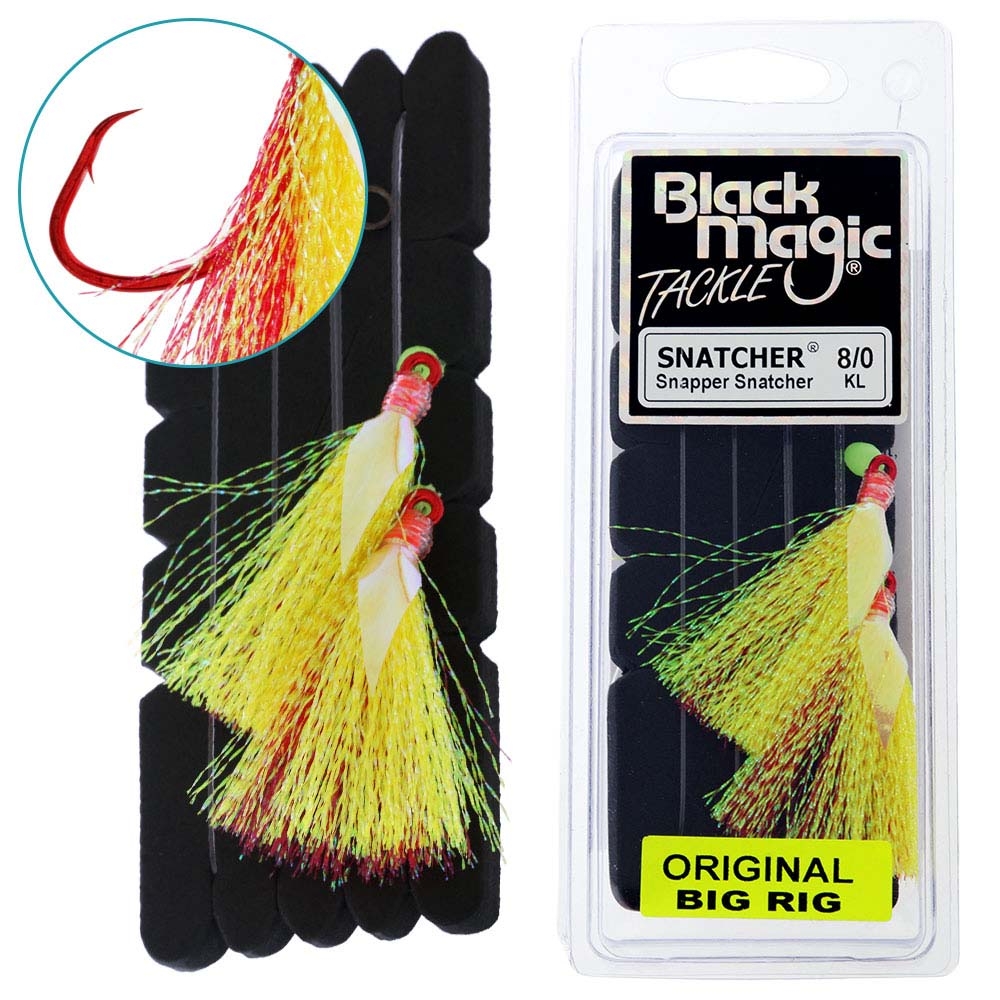 Black Magic Snapper Snatcher Flasher Rig 8/0