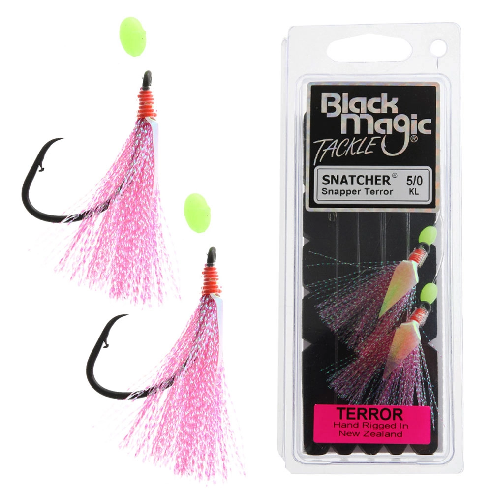 Black Magic Snatcher Snapper Terror Flasher Rig 5/0 Black Magic Snatcher Snapper Terror Flasher Rig 5/0