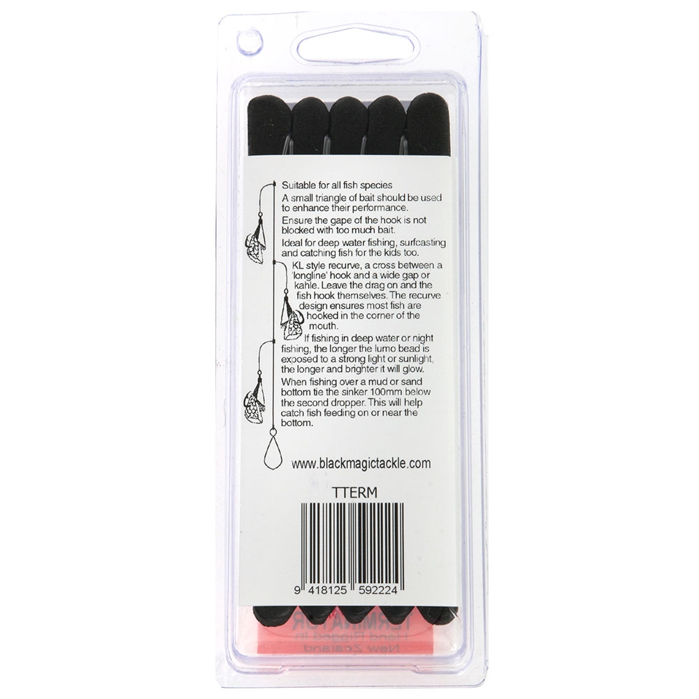 Black Magic Snatcher Tarakihi Terminator Flasher Rig 3/0