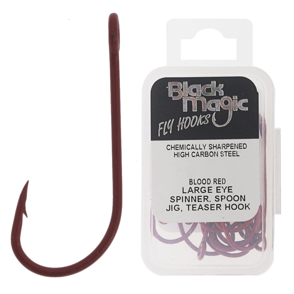 Black Magic Trout Spinner Hooks Size 1 Qty 20