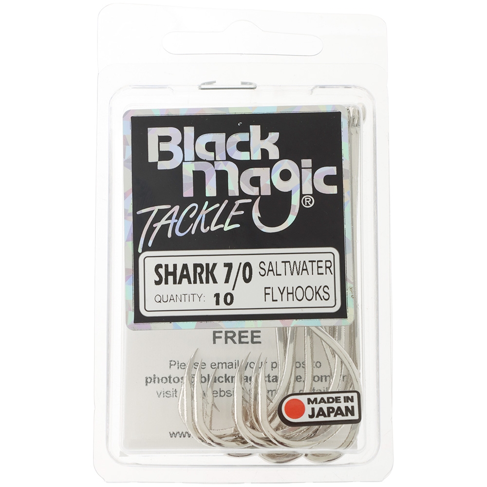 Black Magic SW Shark Hook 7/0 Qty 10