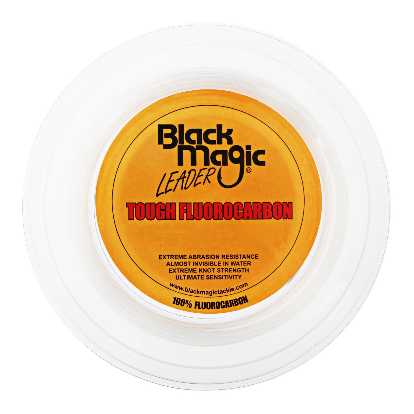 Black Magic Tough Fluorocarbon Leader Trace 50lb 50m