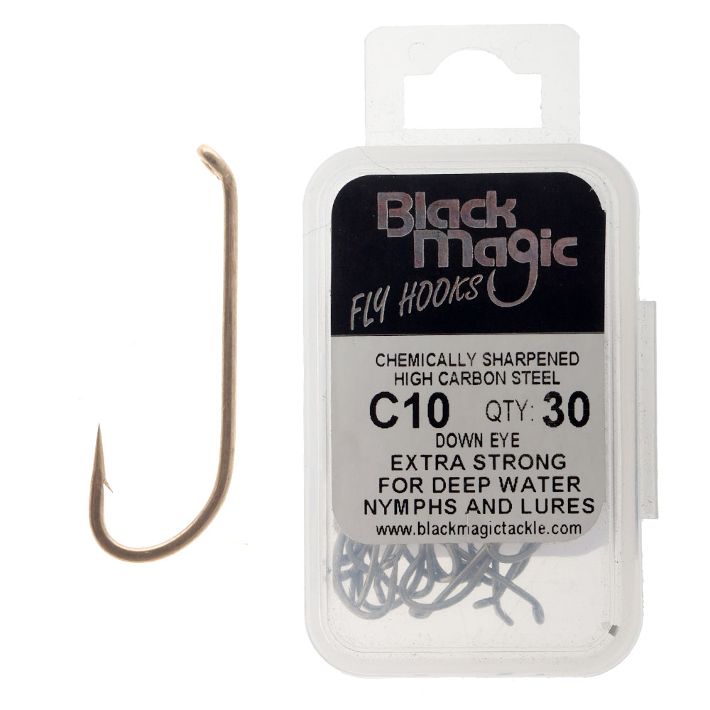 Black Magic Series C Fly Hooks Size 10