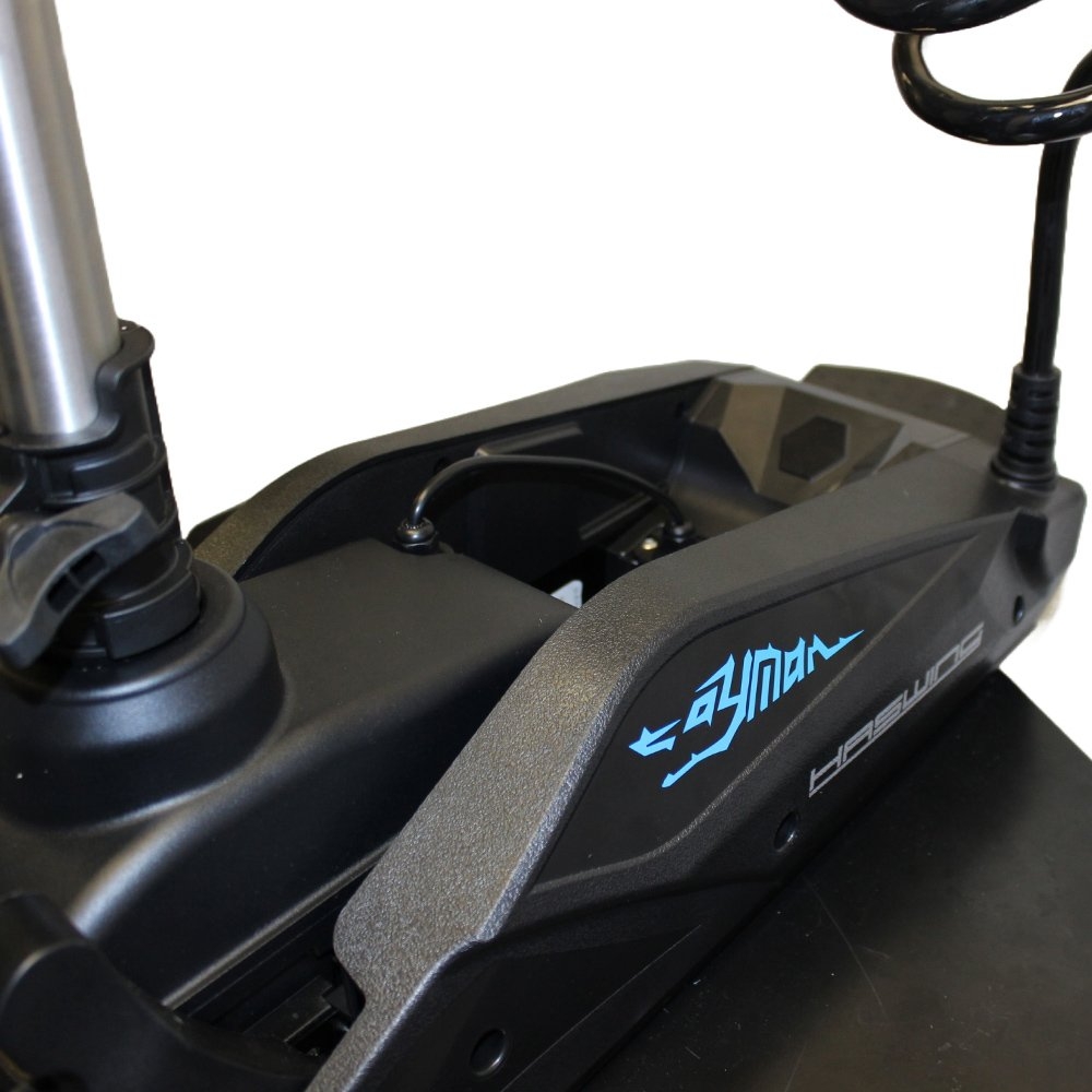 Haswing Cayman B 50739 Gen1.6 GPS Trolling Motor 72in 80lb 24V Black