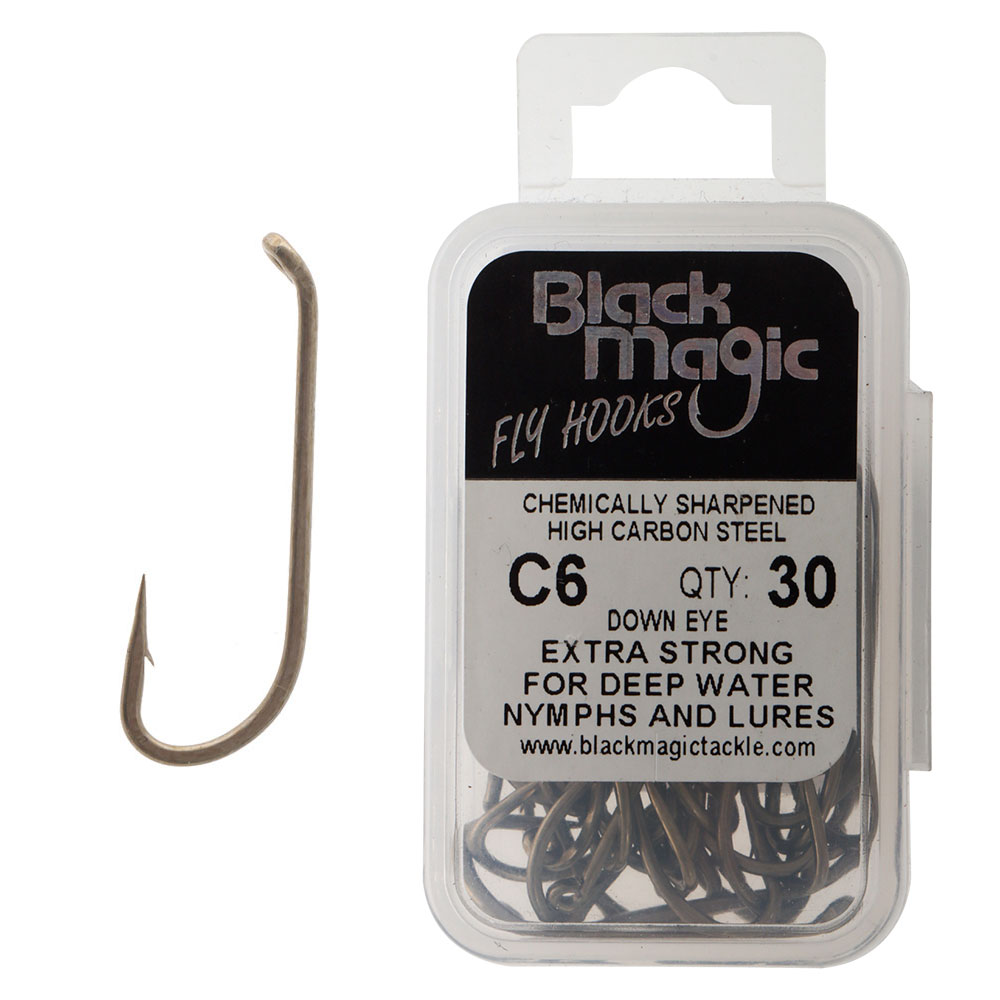 Black Magic Series C Fly Hooks Size 6
