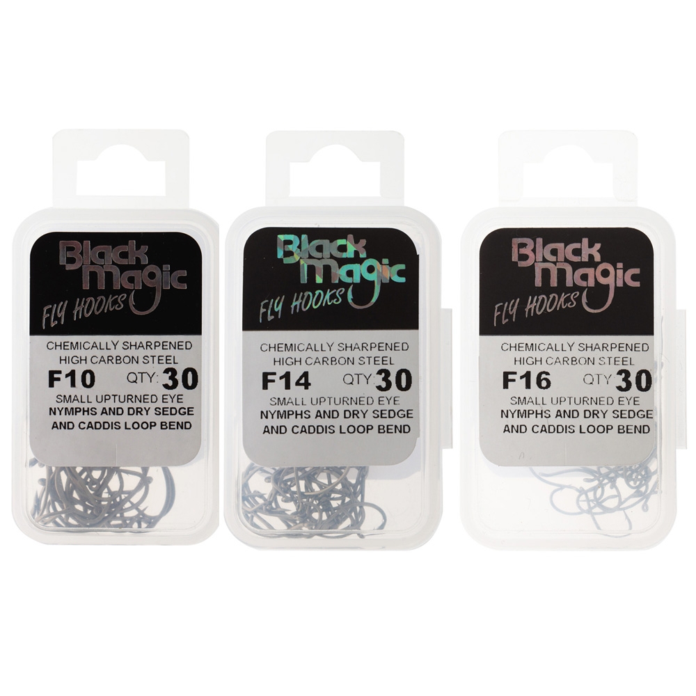 Black Magic Series F Fly Hooks